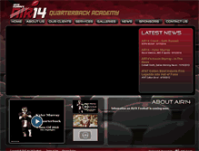 Tablet Screenshot of air14football.com